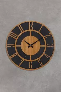 Muyika Bunnela Деревянные МДФ с бесшумным механизмом 41x41см Настенные часы Ads-41