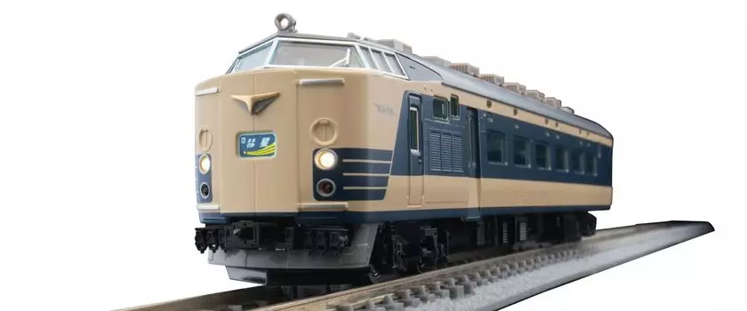 Музей первых вагонов TOMIX N-колеи JNR 583 серии Comet, модель поезда FM-026
