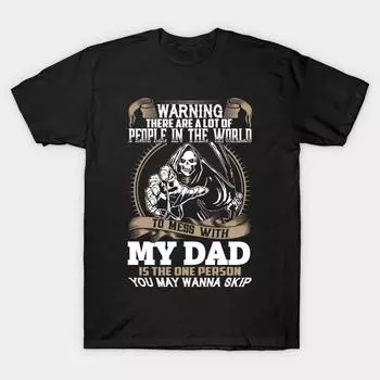 Мужчины Черная футболка с принтом Super Large TShirt люди в мире, которые будут связываться с моим папой No Cut Transfer Paper с принтом Хлопковая футболка S чёрный