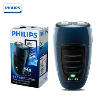 Мужская электробритва Philips PQ190;s Электробритва с независимыми плавающими бреющими головками, легко чистится