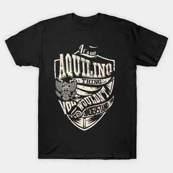 Мужская черная футболка с принтом, очень большая футболка its-an-aquilino-thing, без вырезов, с принтом на бумаге для переноса, хлопковая футболка 4XL чёрный