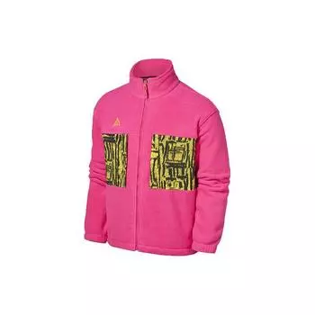 Мужская флисовая куртка на молнии Nike ACG розовая BQ7198-666