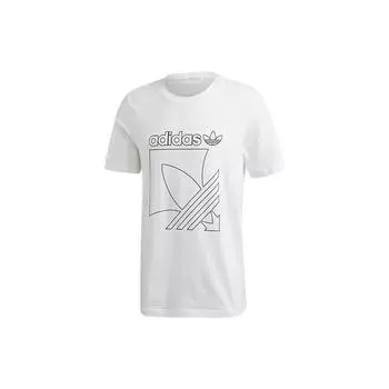 Мужская футболка Adidas Originals SPRT с 3 полосками, белая GD5836 XXL