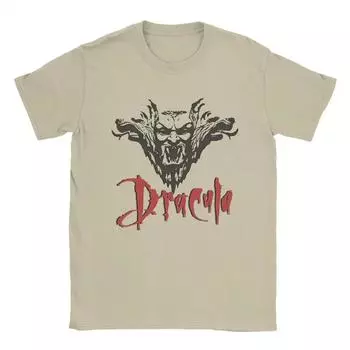 Мужская футболка Bram Stoker s Dracula 1992, 100% хлопок, классные футболки с коротким рукавом и круглым вырезом, футболка с принтом S чёрный