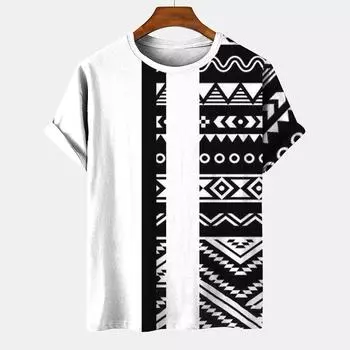 Мужская футболка, модная, с круглым вырезом, мужская одежда Harajuku, свободная футболка, летняя, с коротким рукавом, уличная, повседневная футболка для мужчин S