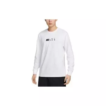 Мужская футболка с длинным рукавом Nike Sportswear Logo Patch, белая DZ2897-100 M