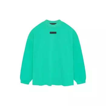 Мужская футболка с длинными рукавами Fear of God Essentials, мятный лист, зеленая 125SP244202F M