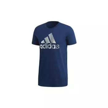 Мужская футболка с коротким рукавом Adidas Performance синяя CV4508 XL