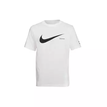 Мужская футболка с коротким рукавом Nike Double Swoosh, белая CK2252-100