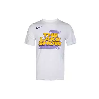 Мужская футболка с коротким рукавом Nike Lakers белая AT0813-100 S