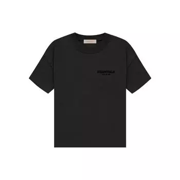 Мужская футболка-стрейч-лимузин Fear of God Essentials, черная 125SU224100F XS