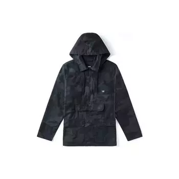 Мужская камуфляжная куртка с капюшоном Vans Cargo Pocket, черные VN0A49P929B M