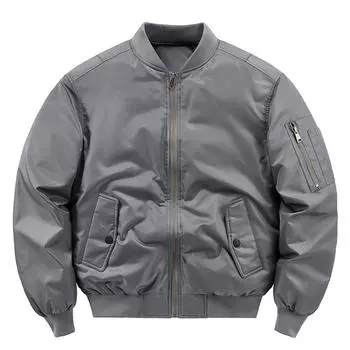 Мужская короткая куртка Air Force Ma1 Pilot, мужская куртка большого размера Tooling, бейсбольная майка M зелёный