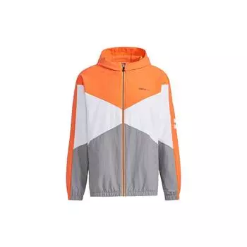 Мужская куртка Adidas Neo с капюшоном и вышитым логотипом, оранжевая GP5701 M