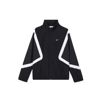 Мужская куртка Nike Icon Collared Zip-Up с длинным рукавом, черная FZ0249-010 L