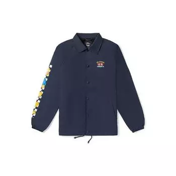 Мужская куртка Vans Simpsons Collaboration, верхняя одежда темно-синяя VN0002MUZZZ L