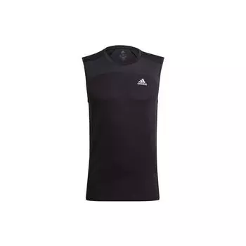 Мужская майка для бега Adidas Heat.Rdy, черная GK4298 XXL