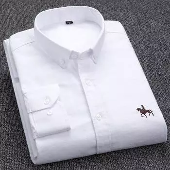 Мужская повседневная рубашка Cozy Up Regular Fit Oxford Solid 38