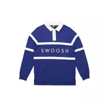 Мужская рубашка-поло для регби Nike NSW Swoosh, синяя CV0170-455 XL