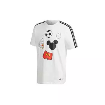 Мужская спортивная футболка Adidas Disney Mickey Training, белая GF3239 S