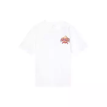 Мужская спортивная футболка с круглым вырезом Nike Air Logo Print, белая DD1377-100 XXL