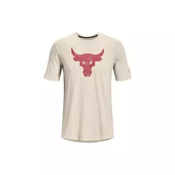 Мужская спортивная футболка с логотипом Under Armour Off-White 1361733-110 XXXL