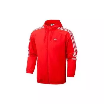 Мужская спортивная куртка с капюшоном и вышитым логотипом Adidas FL1773 S
