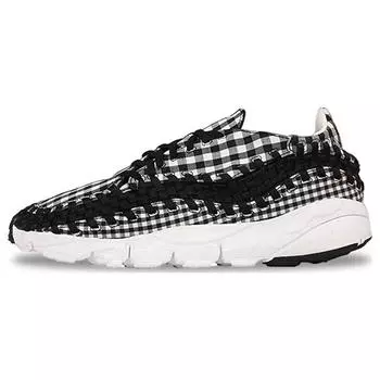 Мужская сумка Nike Air Footscape Woven Motion Gingham — черные мужские кроссовки Summit-White 417725-001