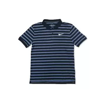Мужская теннисная футболка-поло с коротким рукавом Nike Court Dri-FIT, синяя CI9155-451 L