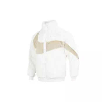 Мужская теплая куртка из искусственного меха Nike NSW Swoosh, белая FB7664-133 XS