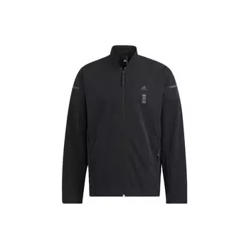 Мужская тканая куртка Adidas Premium с однотонным логотипом, черная HM5170 XL