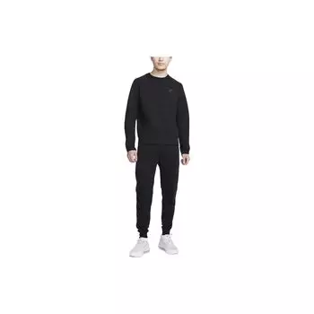 Мужская толстовка Nike Solid Color Fitted Long Sleeve Sweatshirt Black FB7917-010 L