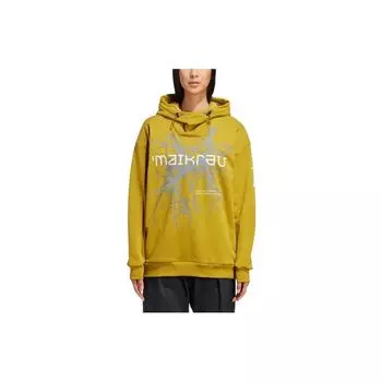 Мужская толстовка с длинными рукавами Adidas Terrex X And Wander оливково-зеленого цвета с графическим принтом HN6936 XL
