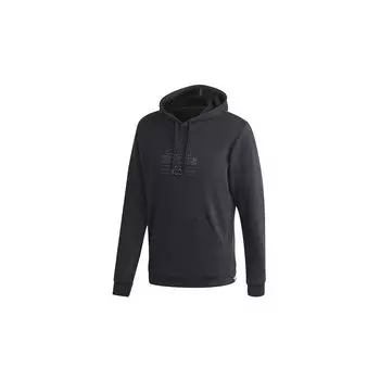Мужская толстовка с капюшоном Adidas Essentials, черная GD3831 M