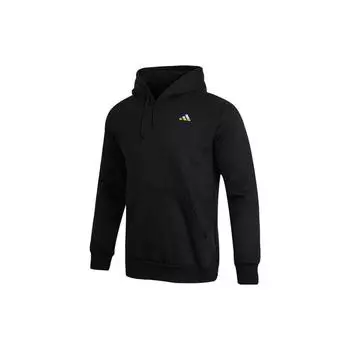 Мужская толстовка с капюшоном Adidas Gradient Logo Print, черная IA6676 M