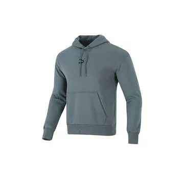 Мужская толстовка с капюшоном Puma Classics Oversized с кулиской, зеленая 533114-68 S