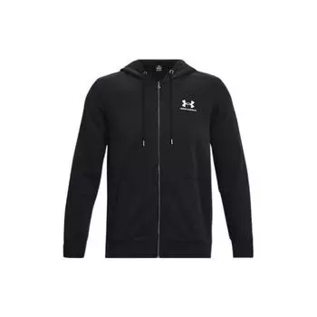 Мужская толстовка с капюшоном Under Armour Solid с логотипом, черная 1373881-001 XL