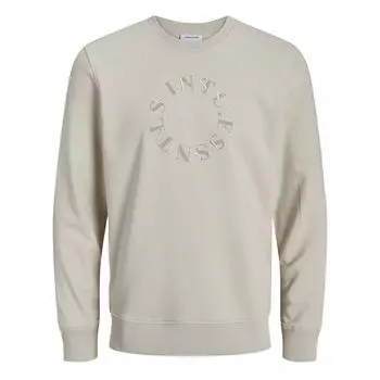 Мужская толстовка с логотипом на груди в тон JACK & JONES XL чёрный