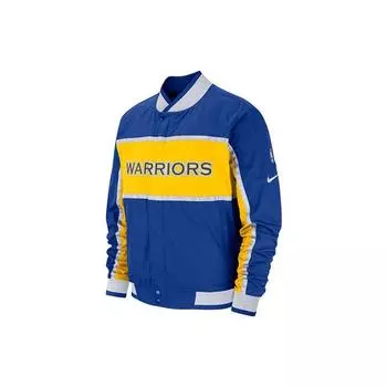 Мужская университетская куртка Nike Golden State Warriors, верхняя одежда, синяя AJ9152-495 S