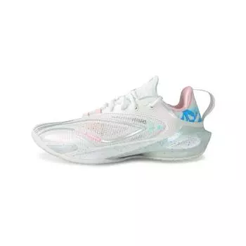 Мужские баскетбольные кроссовки Li Ning Flash Attack 11 CBA Xinjiang Team PE Edition Жемчужно-белые ABAU053-17 40