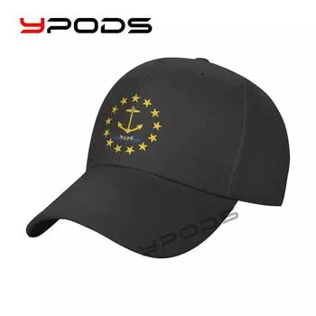 Мужские бейсболки с флагом штата Род-Айленд, женская летняя кепка Snapback, регулируемая спортивная шляпа от солнца на открытом воздухе One Size