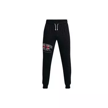 Мужские брюки для бега трусцой Under Armour Rival Quick-Dry, черные 1370357-001 M