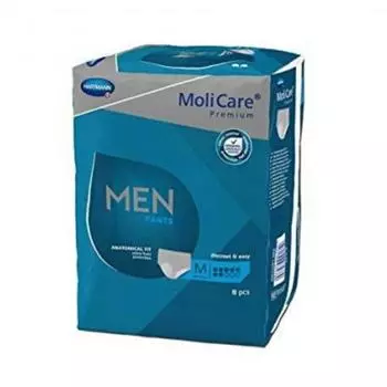 Мужские брюки Hartmann Premium 7 Gotas Pa?l Masculino Talla M 8 Unidades Molicare