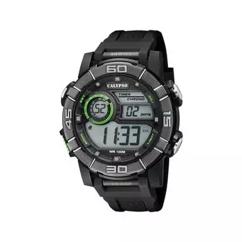 Мужские часы Calypso K5818/4 черные ( 35 мм)