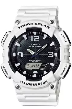 Мужские часы Casio Collection белые AQ-S810WC-7AJH
