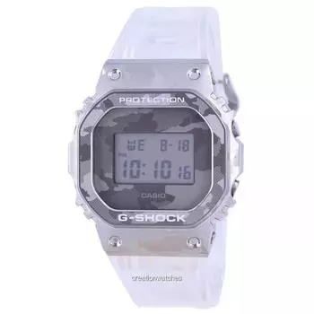 Мужские часы Casio G-Shock Digital GM-5600SCM-1 GM5600SCM-1 200M серый