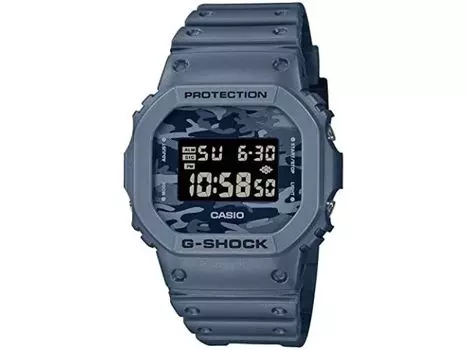 Мужские часы CASIO G-SHOCK DW-5600CA-2JF с полимерным серым циферблатом, камуфляж, серия Utility NEW