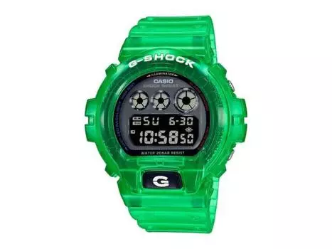 Мужские часы CASIO G-Shock DW-6900JT-3JF JOYTOPIA, зеленый ремешок из смолы, день/дата, НОВИНКА