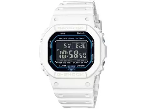 Мужские часы CASIO G-SHOCK DW-B5600SF-7JF Sci-Fi World Series, белые с Bluetooth, НОВЫЕ