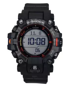 Мужские часы Casio G-Shock Master Of G-Land Mudman Digital с ремешком из био-смолы Solar GW-9500MEC-1 200M серый